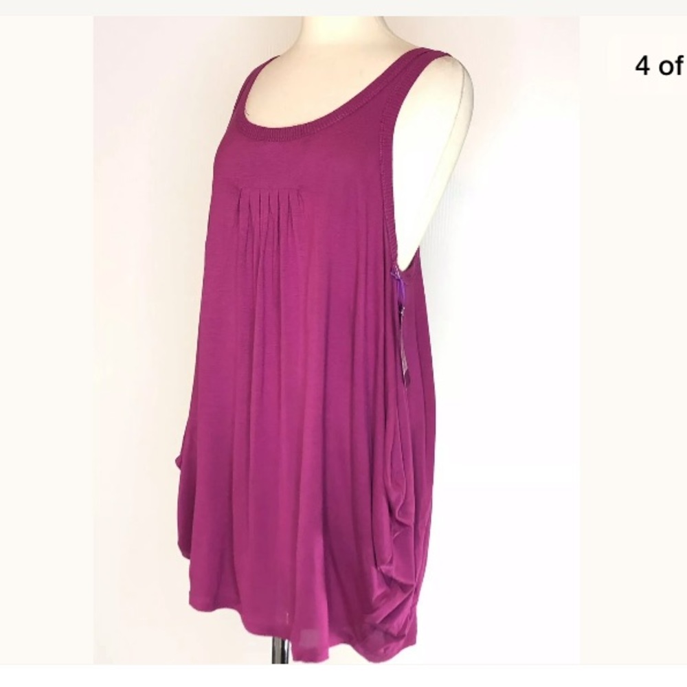 Wurl Raspberry Pink Racerback Tank